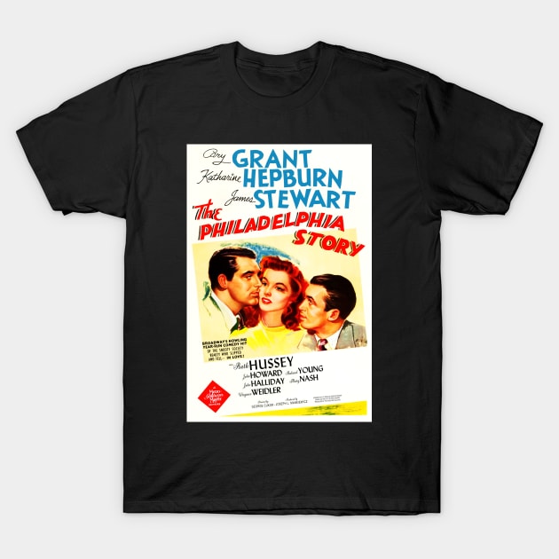 The Philadelphia Story T-Shirt by RockettGraph1cs